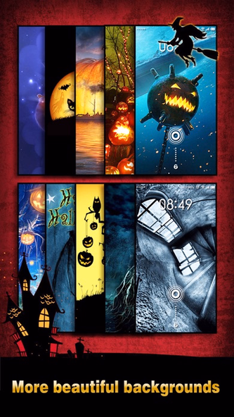 Halloween Wallpapers & Backgrounds HD - Home Screen Maker with Pumpkin, Scary, Ghost Images Screenshot 3 - AppWisp.com Halloween Wallpapers & Backgrounds HD - Home Screen Maker with Pumpkin, Scary, Ghost Images Screenshot 3 - AppWisp.com