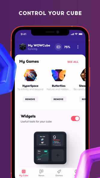 WOWCube® Connect Screenshot 2 - AppWisp.com WOWCube® Connect Screenshot 2 - AppWisp.com