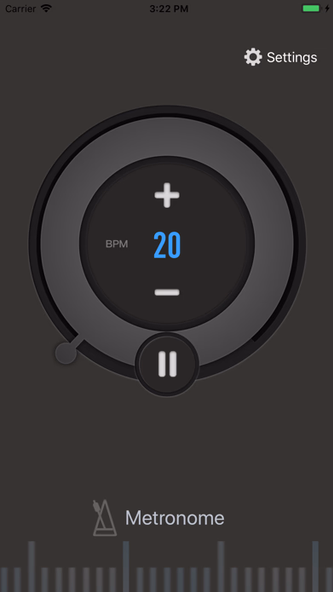 Simply Metronome Screenshot 2 - AppWisp.com Simply Metronome Screenshot 2 - AppWisp.com