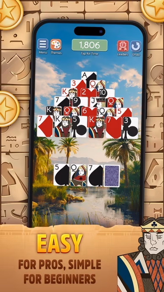 Pyramid Deluxe® Social Screenshot 4 - AppWisp.com Pyramid Deluxe® Social Screenshot 4 - AppWisp.com