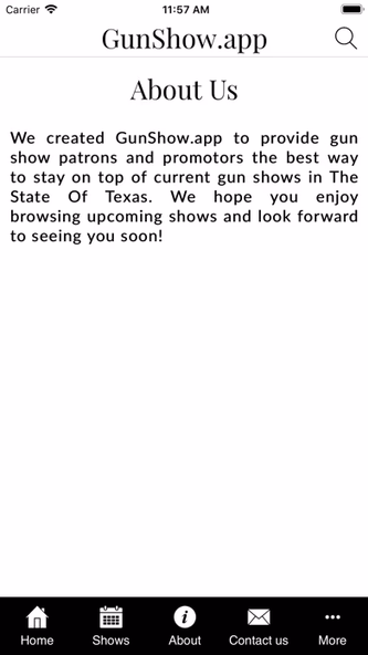 GunShow.App Screenshot 3 - AppWisp.com GunShow.App Screenshot 3 - AppWisp.com