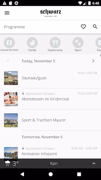 Alpenresort Schwarz Screenshot 3 - AppWisp.com Alpenresort Schwarz Screenshot 3 - AppWisp.com