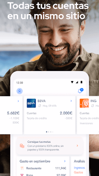 Fintonic | Ahorra y finánciate Screenshot 1 - AppWisp.com Fintonic | Ahorra y finánciate Screenshot 1 - AppWisp.com