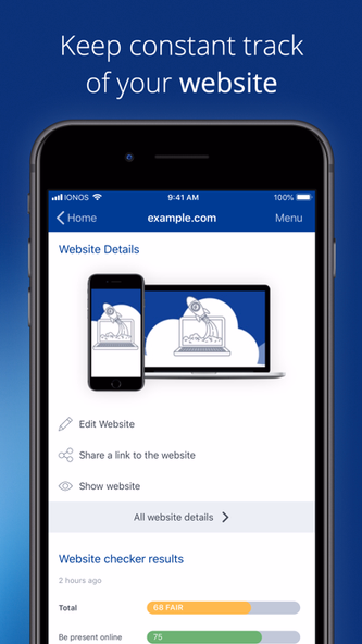 IONOS Screenshot 2 - AppWisp.com IONOS Screenshot 2 - AppWisp.com