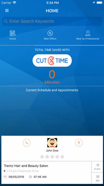 CutTime App Screenshot 4 - AppWisp.com CutTime App Screenshot 4 - AppWisp.com
