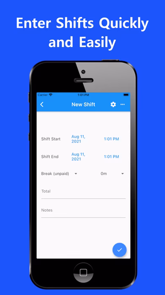 Work Log - Shift Tracker Screenshot 2 - AppWisp.com Work Log - Shift Tracker Screenshot 2 - AppWisp.com