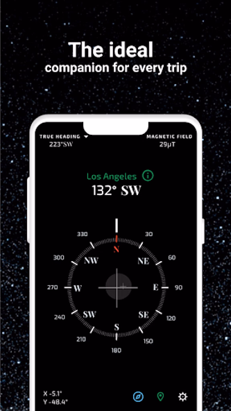 Compass: Direction Compass Screenshot 4 - AppWisp.com Compass: Direction Compass Screenshot 4 - AppWisp.com