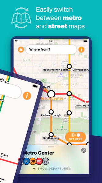 Washington DC Metro Route Map Screenshot 2 - AppWisp.com Washington DC Metro Route Map Screenshot 2 - AppWisp.com