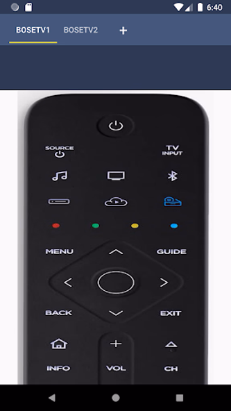Bose TV Remote Screenshot 2 - AppWisp.com Bose TV Remote Screenshot 2 - AppWisp.com