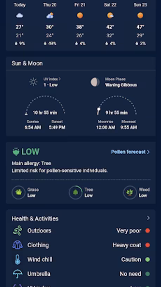 MSN Weather - Forecast & Maps Screenshot 2 - AppWisp.com MSN Weather - Forecast & Maps Screenshot 2 - AppWisp.com