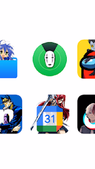 Anime Icon Pack Screenshot 1 - AppWisp.com Anime Icon Pack Screenshot 1 - AppWisp.com