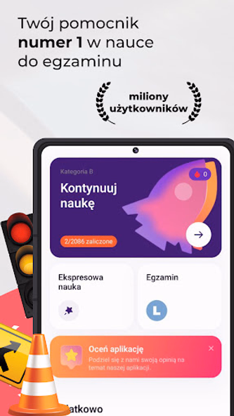 Testy na prawo jazdy 2025 Screenshot 1 - AppWisp.com Testy na prawo jazdy 2025 Screenshot 1 - AppWisp.com