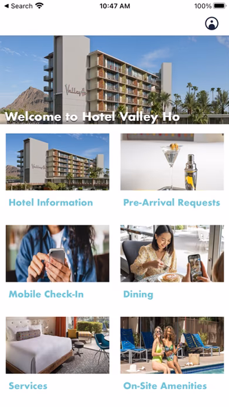 Hotel Valley Ho Screenshot 1 - AppWisp.com Hotel Valley Ho Screenshot 1 - AppWisp.com