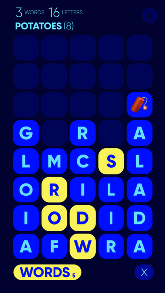 Droplett - The Word Game Screenshot 2 - AppWisp.com Droplett - The Word Game Screenshot 2 - AppWisp.com