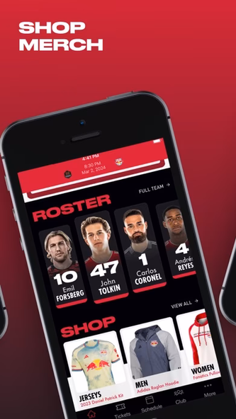 New York Red Bulls Screenshot 3 - AppWisp.com New York Red Bulls Screenshot 3 - AppWisp.com