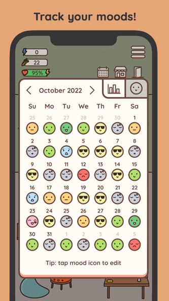 Habit Rabbit: Habit Tracker Screenshot 4 - AppWisp.com Habit Rabbit: Habit Tracker Screenshot 4 - AppWisp.com