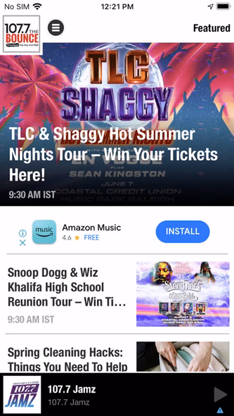 107.7 The Bounce Screenshot 2 - AppWisp.com 107.7 The Bounce Screenshot 2 - AppWisp.com