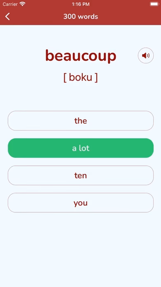 Learn French: Lessons & Quiz Screenshot 3 - AppWisp.com Learn French: Lessons & Quiz Screenshot 3 - AppWisp.com