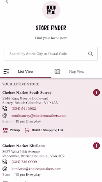 Choices Markets Screenshot 2 - AppWisp.com Choices Markets Screenshot 2 - AppWisp.com