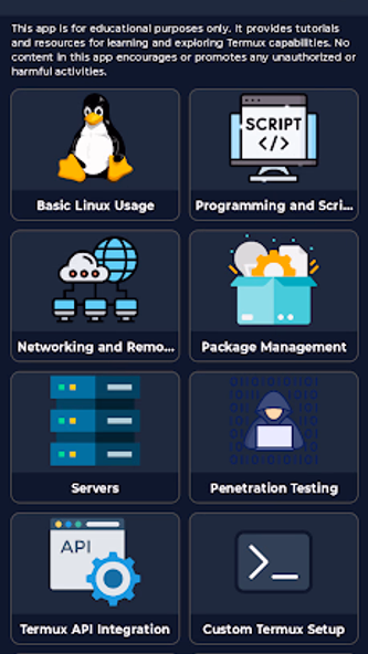Commands and Tools For Termux Screenshot 1 - AppWisp.com