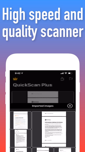 Quickscan+ to PDF OCR JPG TXT Screenshot 3 - AppWisp.com Quickscan+ to PDF OCR JPG TXT Screenshot 3 - AppWisp.com