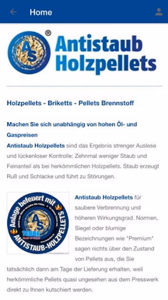 AS. Antistaub Holzpellets Screenshot 2 - AppWisp.com AS. Antistaub Holzpellets Screenshot 2 - AppWisp.com