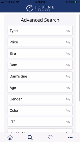 EquineTrader Screenshot 4 - AppWisp.com EquineTrader Screenshot 4 - AppWisp.com