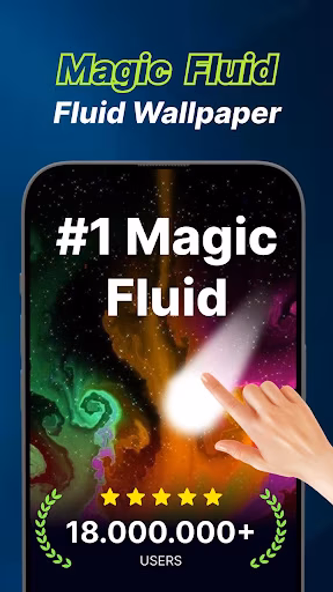 Magic Wallpaper: Magic Fluid Screenshot 1 - AppWisp.com Magic Wallpaper: Magic Fluid Screenshot 1 - AppWisp.com