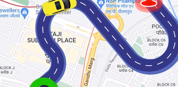 Maps Driving Directions Header - AppWisp.com Maps Driving Directions Header - AppWisp.com
