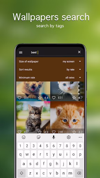 Cat Wallpapers & Cute Kittens Screenshot 3 - AppWisp.com Cat Wallpapers & Cute Kittens Screenshot 3 - AppWisp.com