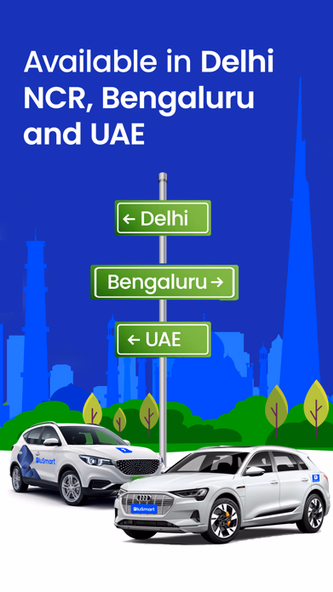 BluSmart: Safe Electric Cabs Screenshot 1 - AppWisp.com BluSmart: Safe Electric Cabs Screenshot 1 - AppWisp.com