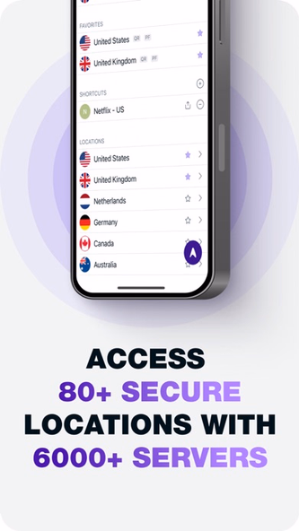 PureVPN: Fast and Secure VPN Screenshot 4 - AppWisp.com PureVPN: Fast and Secure VPN Screenshot 4 - AppWisp.com