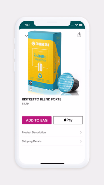 Gourmesso.com Espresso Pods Screenshot 2 - AppWisp.com Gourmesso.com Espresso Pods Screenshot 2 - AppWisp.com