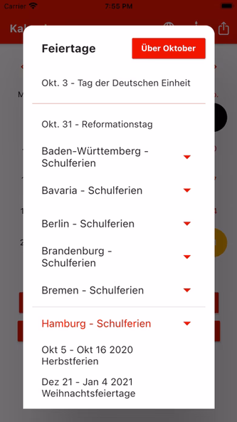 Deutscher Kalender 2024 Screenshot 2 - AppWisp.com Deutscher Kalender 2024 Screenshot 2 - AppWisp.com