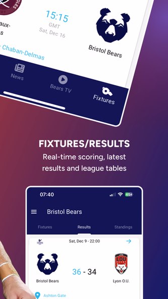 Bristol Bears Screenshot 3 - AppWisp.com Bristol Bears Screenshot 3 - AppWisp.com