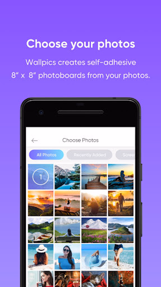 Wallpics: Photo Tiles for Home Screenshot 2 - AppWisp.com Wallpics: Photo Tiles for Home Screenshot 2 - AppWisp.com
