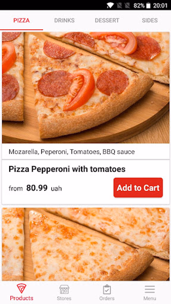 Domino's Pizza Ukraine Screenshot 1 - AppWisp.com Domino's Pizza Ukraine Screenshot 1 - AppWisp.com