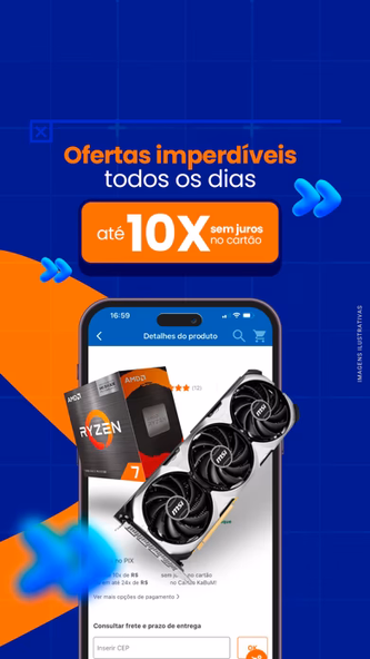 KaBuM! Comprar Online Screenshot 2 - AppWisp.com KaBuM! Comprar Online Screenshot 2 - AppWisp.com