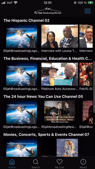 The Elijah Broadcast Network Screenshot 2 - AppWisp.com The Elijah Broadcast Network Screenshot 2 - AppWisp.com