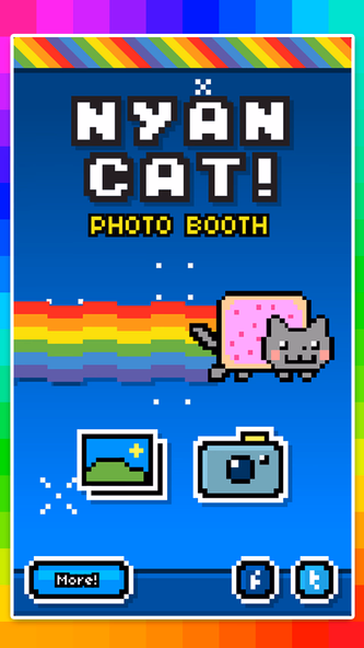 NyanCam - Nyan Cat Sticker Photobooth! Screenshot 1 - AppWisp.com NyanCam - Nyan Cat Sticker Photobooth! Screenshot 1 - AppWisp.com