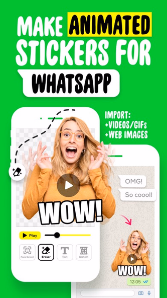 Sticker Maker + Stickers Screenshot 1 - AppWisp.com Sticker Maker + Stickers Screenshot 1 - AppWisp.com