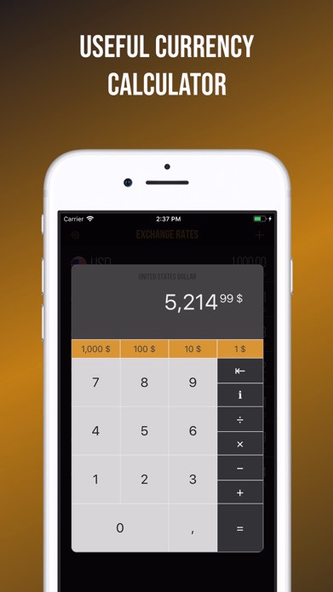 Exchange Rates Converter Screenshot 2 - AppWisp.com Exchange Rates Converter Screenshot 2 - AppWisp.com