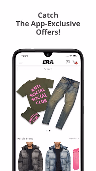 Era Clothing Screenshot 1 - AppWisp.com Era Clothing Screenshot 1 - AppWisp.com