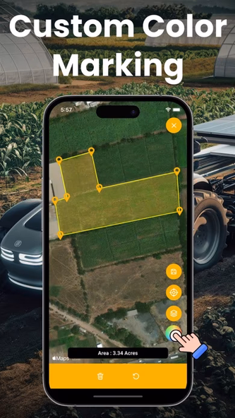 Tractor GPS Field Guidance Screenshot 4 - AppWisp.com Tractor GPS Field Guidance Screenshot 4 - AppWisp.com