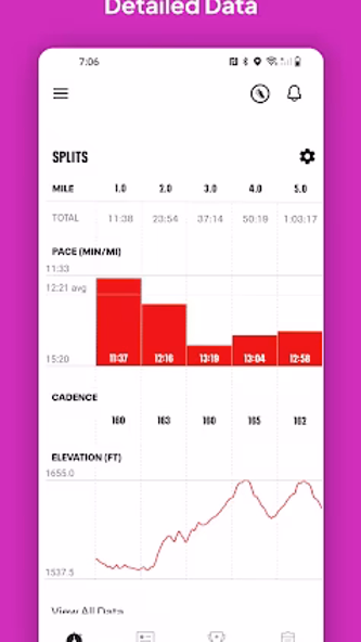 Map My Walk: Walking Tracker Screenshot 2 - AppWisp.com Map My Walk: Walking Tracker Screenshot 2 - AppWisp.com