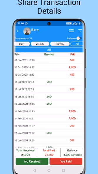 Credit Debit- ledger account Screenshot 4 - AppWisp.com Credit Debit- ledger account Screenshot 4 - AppWisp.com