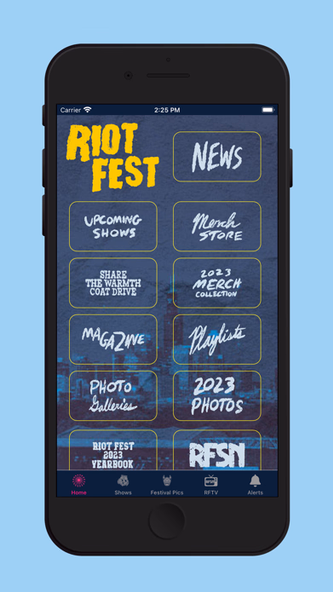 Riot Fest Screenshot 1 - AppWisp.com Riot Fest Screenshot 1 - AppWisp.com