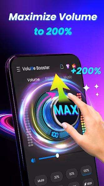 Volume Booster - Sound Booster Screenshot 2 - AppWisp.com Volume Booster - Sound Booster Screenshot 2 - AppWisp.com