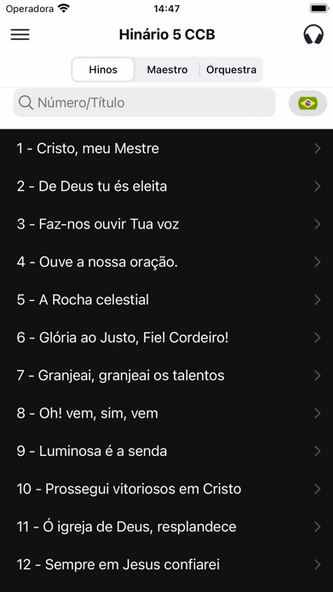 Hinário 5 CCB Screenshot 1 - AppWisp.com Hinário 5 CCB Screenshot 1 - AppWisp.com