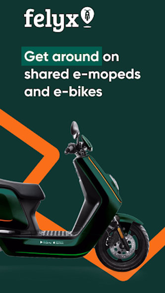 felyx e-moped sharing Screenshot 1 - AppWisp.com felyx e-moped sharing Screenshot 1 - AppWisp.com